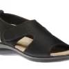 Ladies Velcro Black