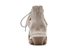 Laurel Metallic Caged Sandal