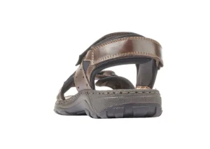Lava Brown Leather Sport Sandal