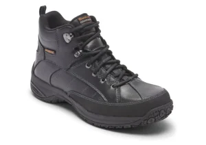 Lawrence Black Leather Waterproof Boot