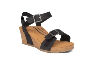 Lexa Leather Black