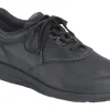 Liberty Black Leather Non Slip Lace-Up Shoe