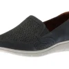 Lidia Slip on Blue
