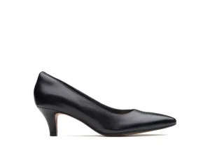 Linvale Jerica Black Leather Pump