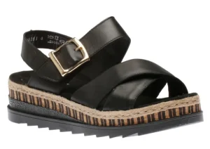 Lugano Velcro Black
