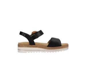 Lugano Velcro Black