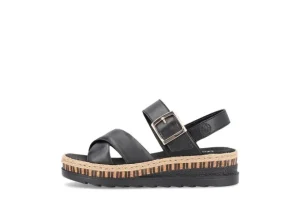 Lugano Velcro Black