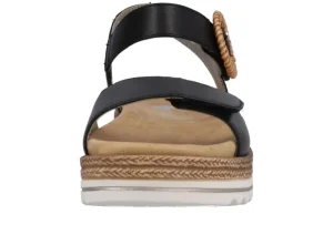 Lugano Velcro Black