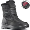 Luna Velcro Black Winter Boot
