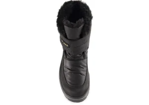 Luna Velcro Black Winter Boot