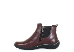 Maddi Burgundy Ankle Boot