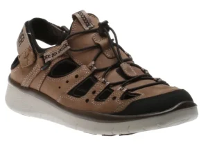 Marron Praline Nubuck Sports Sandal / Sneaker