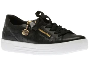Mason Lace Zip Black
