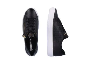 Mason Lace Zip Black