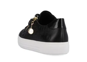 Mason Lace Zip Black
