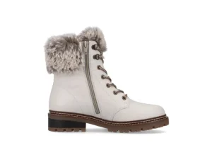 Mason Zip Lace White