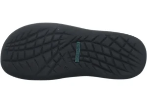 Max Black Leather Slipper