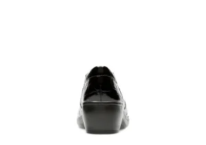 May Marigold Black Croco Slip-On Loafer