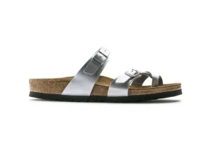 Mayari Birko-Flor Silver Sandal