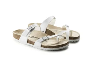 Mayari Birko-Flor White Sandal