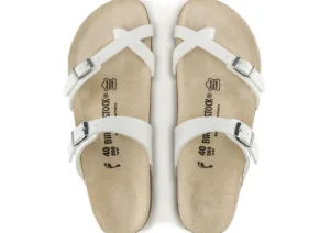 Mayari Birko-Flor White Sandal