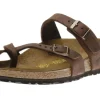 Mayari Habana Brown Oiled Leather Sandal