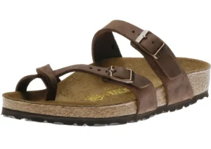 Mayari Habana Brown Oiled Leather Sandal