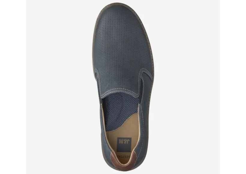 mcguffey_perforated_navy__1.webp McGuffey Perforated Navy Leather Slip-On Sneaker