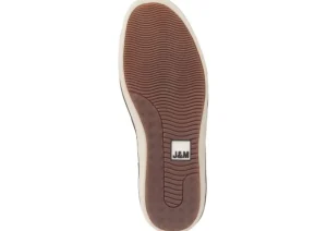 McGuffey Perforated Tan Brown Leather Slip-On Sneaker