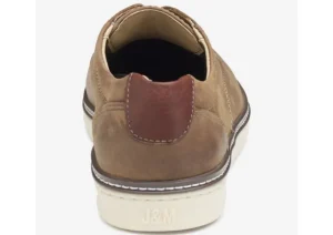 McGuffey Plain Toe Brown Leather Derby Sneaker