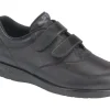 Me Too Black Leather Walking Shoe