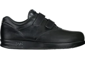 Me Too Black Leather Walking Shoe