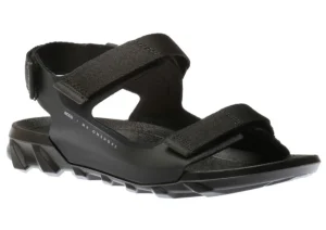 Men's MX Onshore Black 3-Strap Water Friendly Sport Sandal