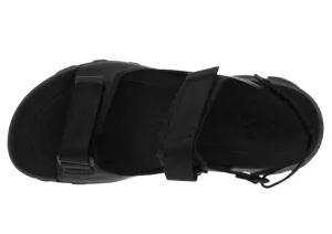 Men's MX Onshore Black 3-Strap Water Friendly Sport Sandal