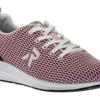 Mesh39 Pink Lace-Up Walking Shoe