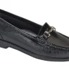 Metro Black Patent Slip On Loafer