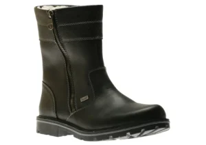 Michigan Black Water-Resistant Winter Boot