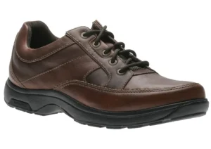 Midland Brown Leather Lace-Up Oxford