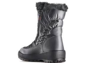 Monica Anthracite Mid-Calf Winter Boot