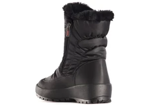 Monica Black Winter Boot