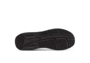 MW928BK3 Black Leather Lace-Up Walking Shoe