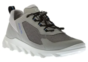 MX Concrete Grey Mesh Lace-Up Sneaker