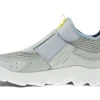 MX Concrete Grey Mesh Slip-On Sneaker
