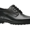 Northfield Black Leather Lace-Up Dress Shoe