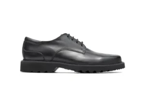 Northfield Black Leather Lace-Up Dress Shoe