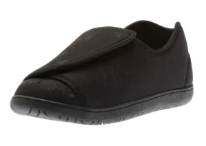 Nurse 2 Black Satin Slipper