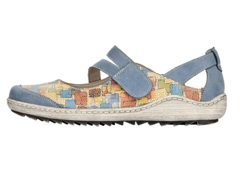 odense_blue_multicolour_m_1.webp Odense Blue Multicolour Mary Jane Flat Shoe