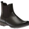 Odeon Black Leather Chelsea Boot