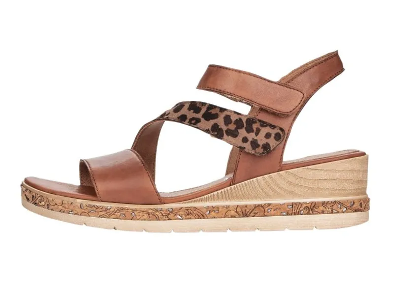 odeon_brown_cheetah_wedge_1.webp Odeon Brown Cheetah Wedge Sandal