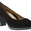 Ophelia Black Suede Pump
